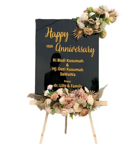 Papan Bunga Akrilik Kubu Gadang